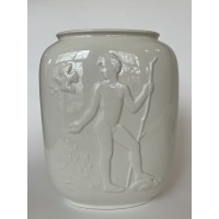 Wazon Art Deco, porcelana, sygn. Royal Copenhagen